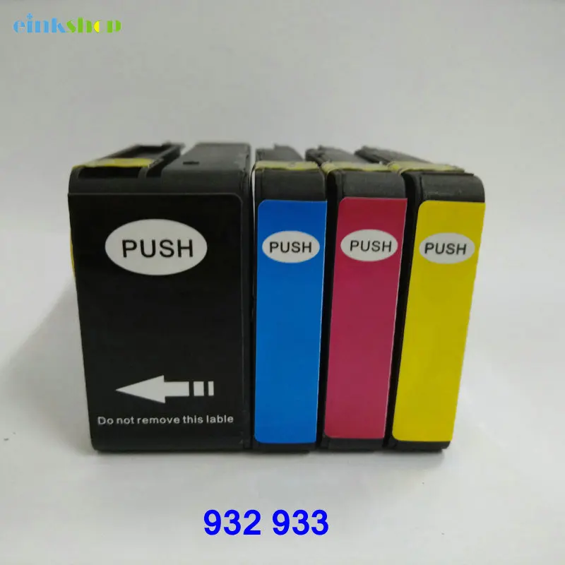 Einkshop совместимый Замена чернильных картриджей для HP 932 933 932XL 933XL Officejet Pro 6100 6600 6700