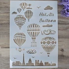 A4 A3 A2 DIY трафарет для рисования стен, альбом для декоративного тиснения, трафарет для воздушных шаров