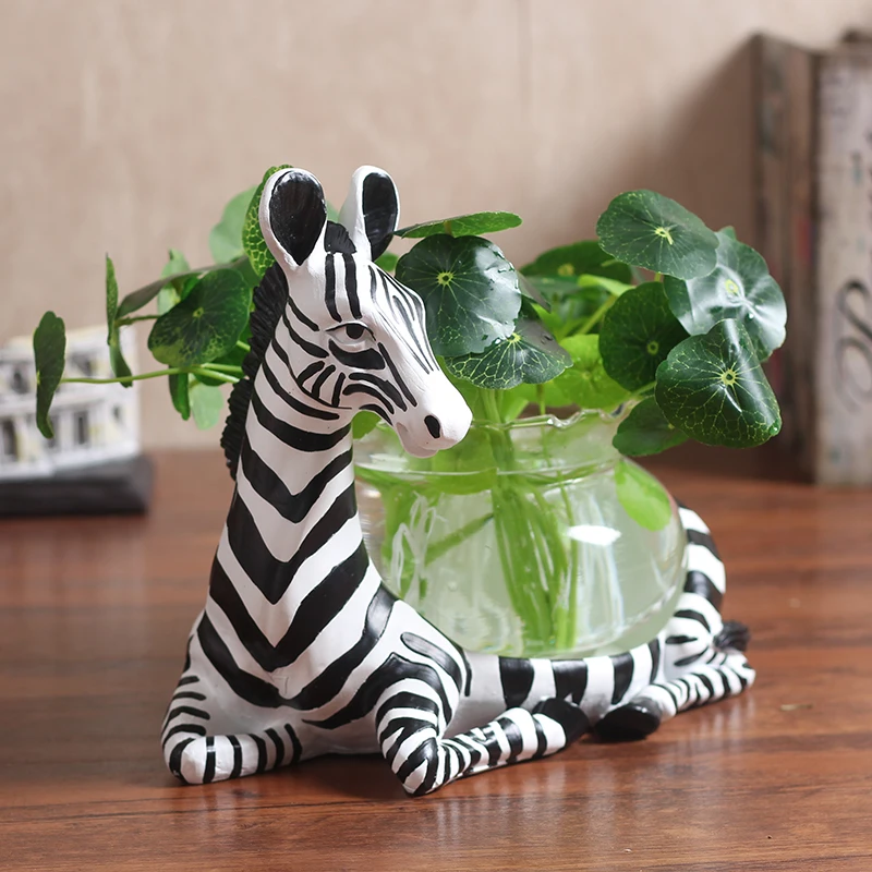 Современный из прозрачного стекла ваза индивидуальная гидропонная Цветочная