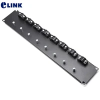 %e2%80%8b3pcs 8 position fiber cable fixing plate 2u for 19 rack ftth cabinet fiber cable guide board cold press steel cable fixer