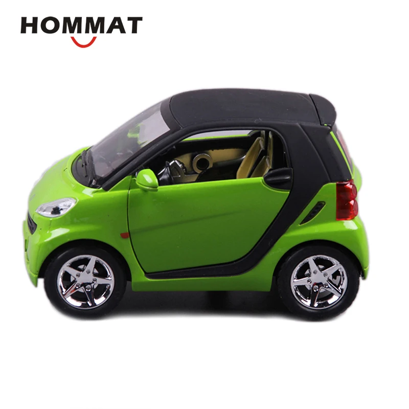 HOMMAT 1:24 моделирование Smart ForTwo литье под давлением игрушечный автомобиль модель металлическая Черная пятница детский подарок Машинки Игрушки для детей