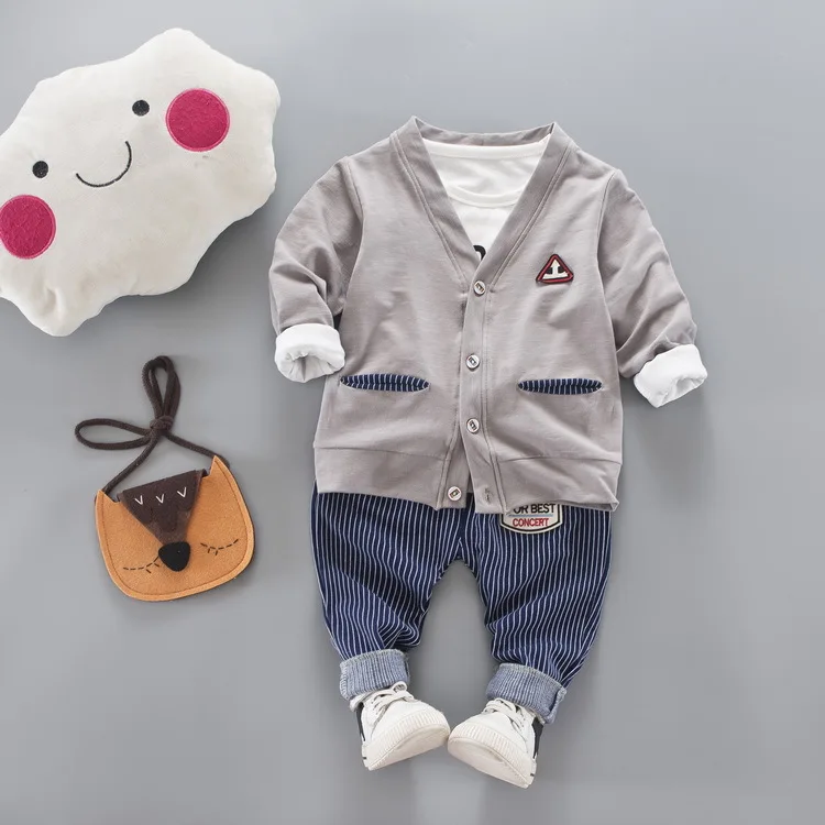 Детская одежда JIOROMY осень 2019 Новинка корейский хлопковый кардиган для молодых