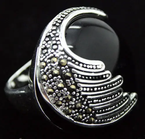 Бесплатная доставка 25 мм Натуральная монета черное серебро 925 пробы марказитовое