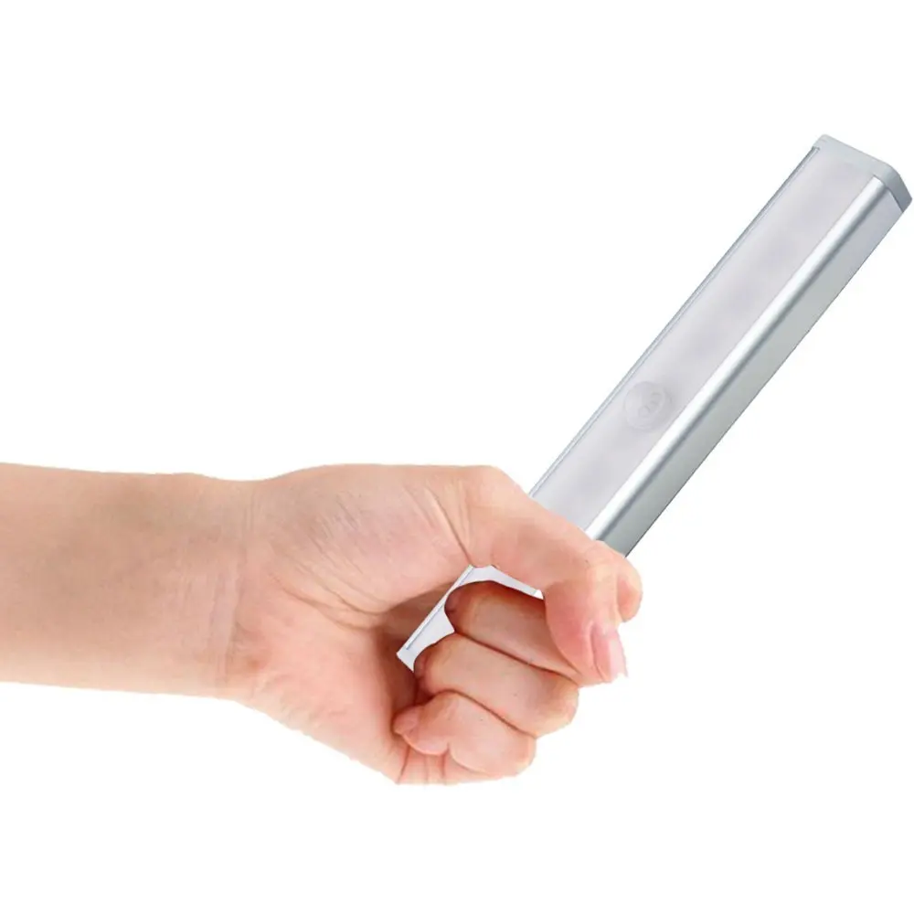 Espow 10 LED ИК инфракрасный датчик движения Детектор света беспроводной шкаф лампа