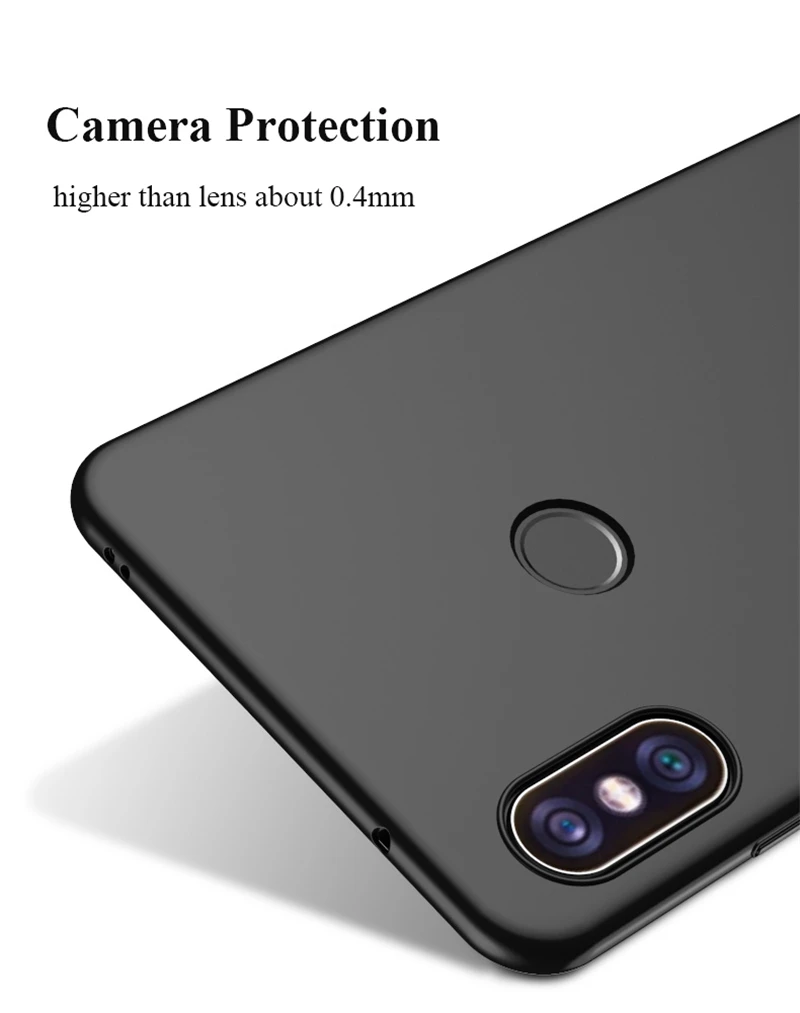 Роскошный тонкий матовый Жесткий Чехол-бампер из поликарбоната для Xiaomi mi x 3 2 S 2 S 6X A2 Red mi Note 5 Pro Чехол-броня задняя крышка оболочка