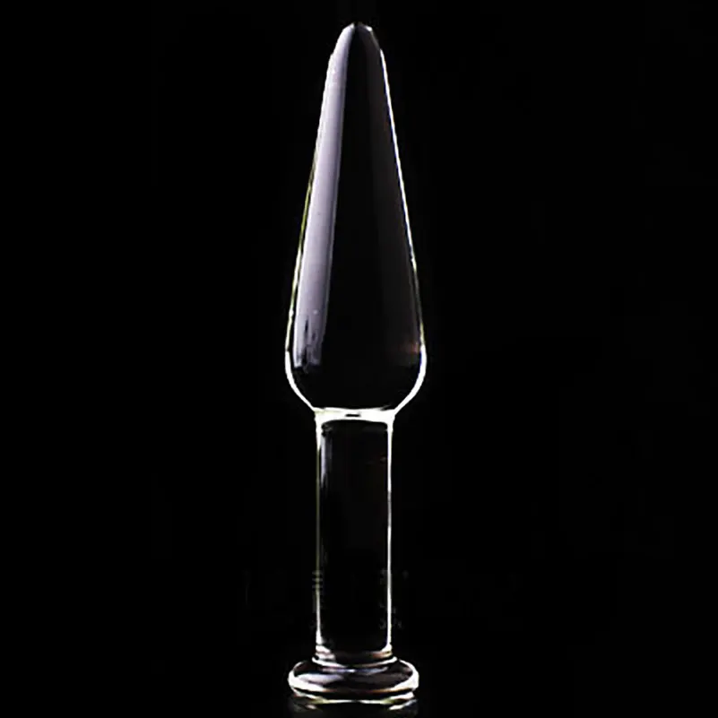 Фаллоимитатор со стеклянной пробкой для лесбиянок фаллоимитатор точки G