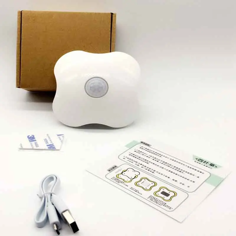 Мини PIR датчик движения светильник светодиодный ночной Светильник умный