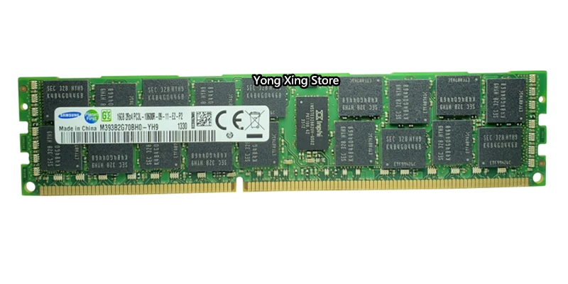 Серверная память Samsung DDR3 4 ГБ 8 16 1333 1600 1866 МГц ECC REG 12800R 14900R RIMM RAM X58 X79|Оперативная