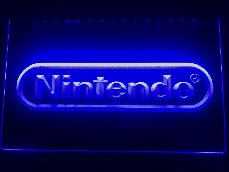 Игровая светодиодная неоновая световая вывеска E021 Nintendo|Таблички и знаки| |