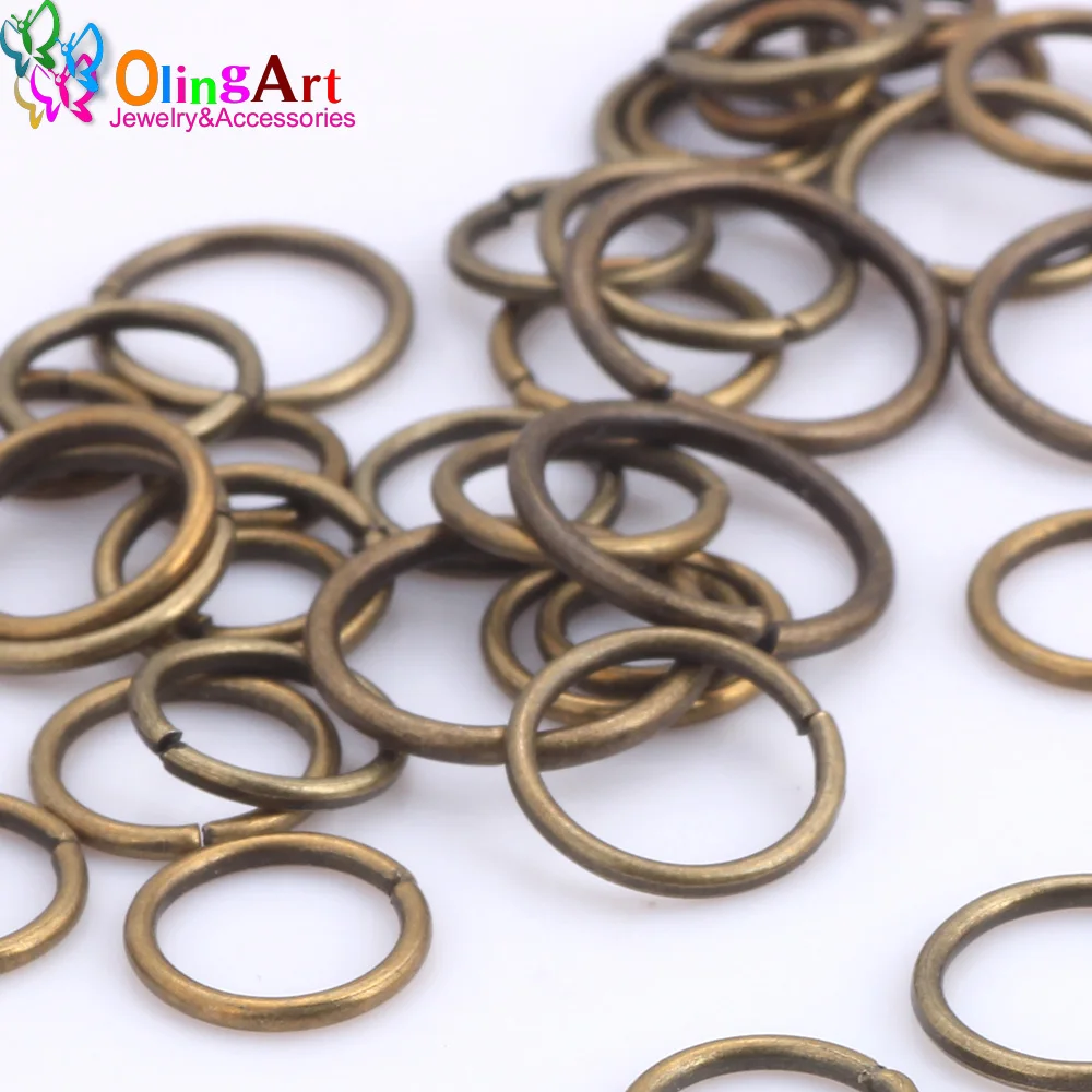 Золотое кольцо OlingArt для изготовления ювелирных изделий диаметр провода 1 0 мм 6