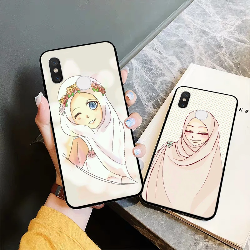 Женский Мусульманский Исламский силиконовый чехол Lavaza для Xiaomi Redmi 4A 4X 5 5A 6 6A 7 7A 8 8A