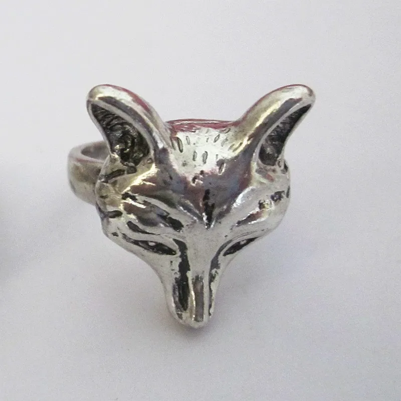 Женское Винтажное кольцо с головой животного 6 шт./лот 17 мм 18 мм|fashion rings for women|rings