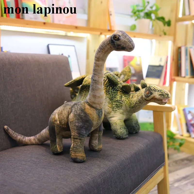 Jurassic World Dinosaur Plush Toys Simulation T-rex/Seismosaurus/Stegosaurus/Spinosaurus Kids Animal Doll | Игрушки и хобби