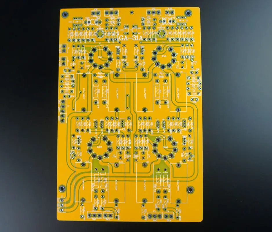 GA-31A ламповый усилитель MC/MM PCB пустая плата 6DJ8 ламповый усилитель печатной платы