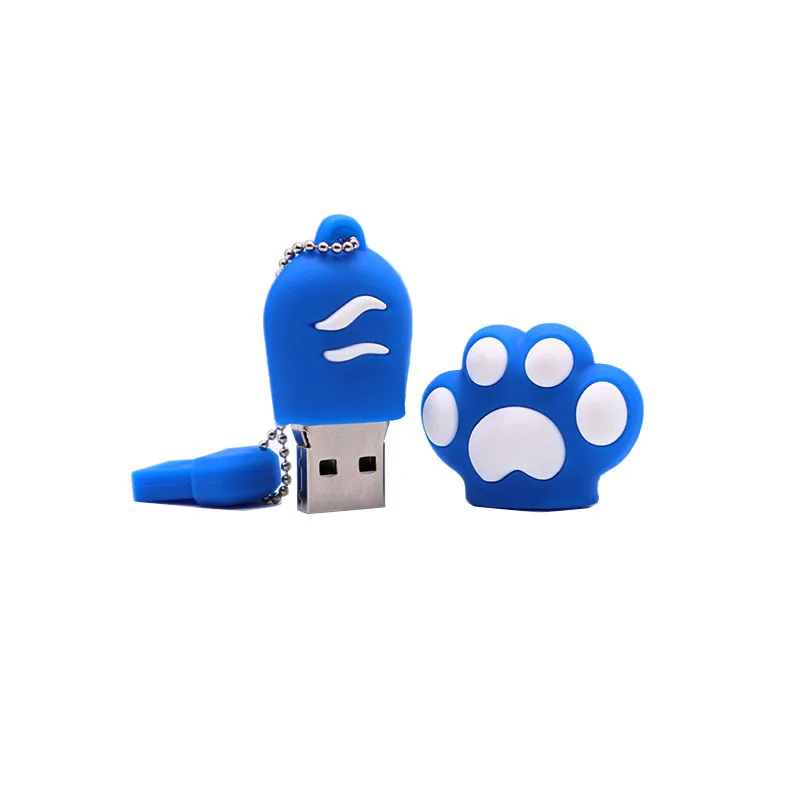 USB флеш накопитель с котом и когтями 4 64 Гб|USB флэш-накопители| |