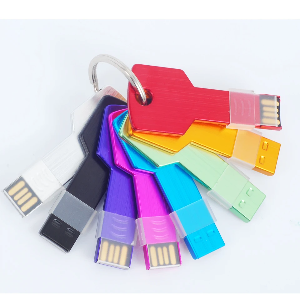 LEIZHAN USB Flash Drive Ключ Pendrives 4 ГБ 8 16 32 Memory Stick Pen 2.0 Memoria подарок ключ флэш-диск |
