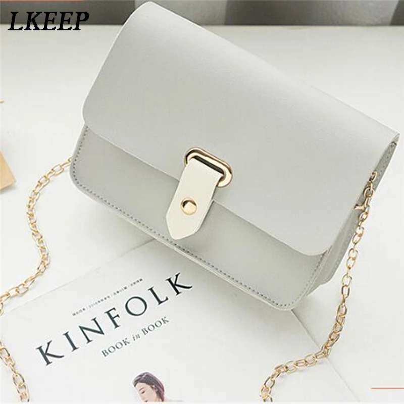 

Simply Women Crossbody Bag Cute Wild Korean Version Small Flap Bag For Women Clutch With Chain Small Women Bags