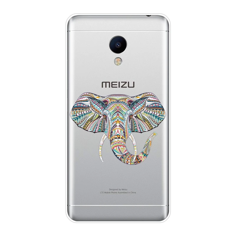 Мягкая силиконовая задняя крышка для Meizu M2 M3 M3S M5 M5C M5S M6 M6S M6T|Бамперы| |