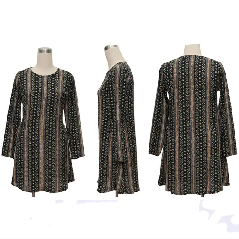 Black Размера плюс 6XL 7XL ОАЭ Ислам на арабском, в комплект входят длинная футболка Абаи Дубай, Турция Ислам ic мусульманское платье с длинным рукавом, Топ Для женщин Ropa Musulman Костюмы - Цвет: Black