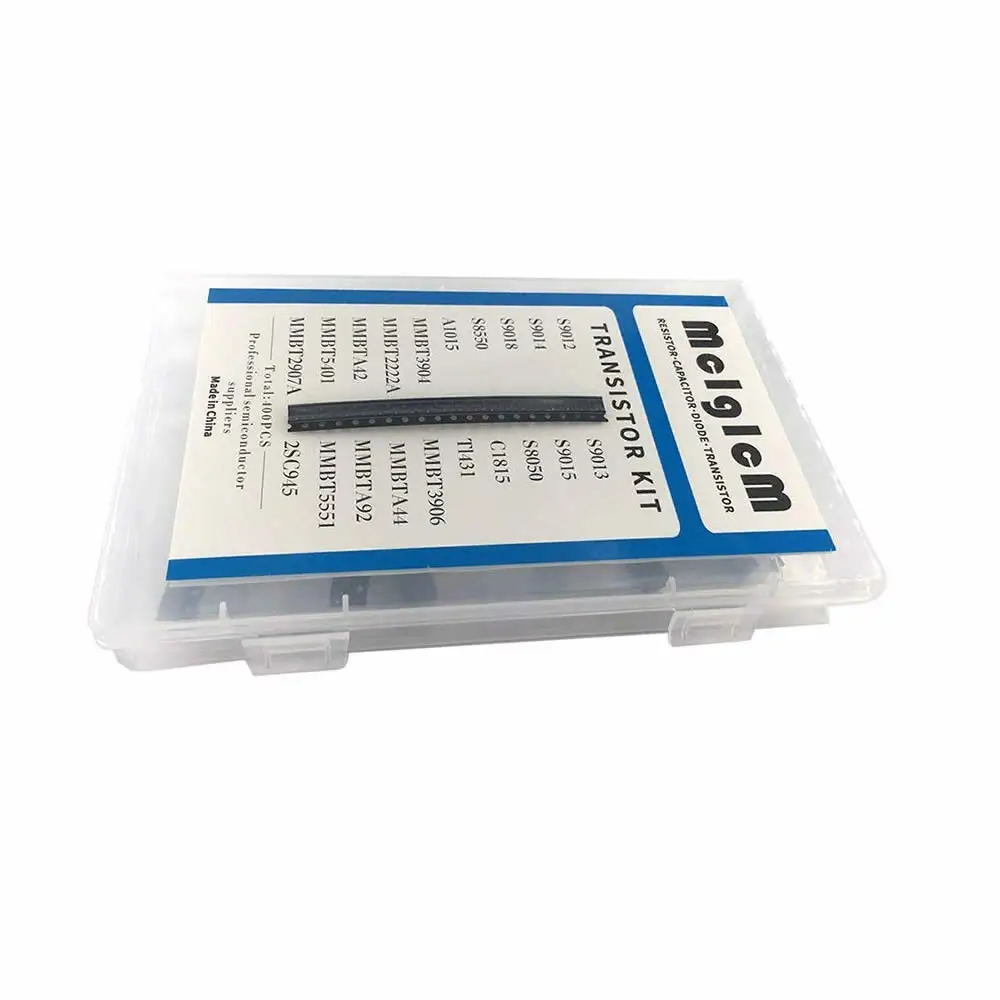 MCIGICM smd transistor kit sot23 npn pnp sot-23 bjt transistor assortment for diy