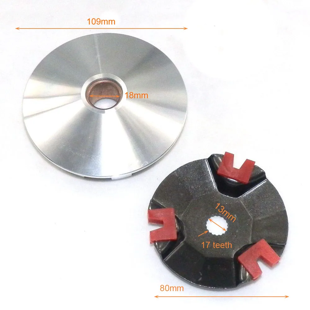 18mm Высокая производительность гоночный вариатор для YAMAHA JOG Qianjiang 90 21 мм 18 мм Скутер мопед - Цвет: 18mm