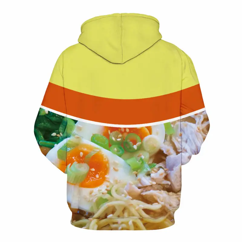 ISTider 2017 Новый стиль 3D Толстовка брендовая одежда Ramen лапша суп свитшот с принтом
