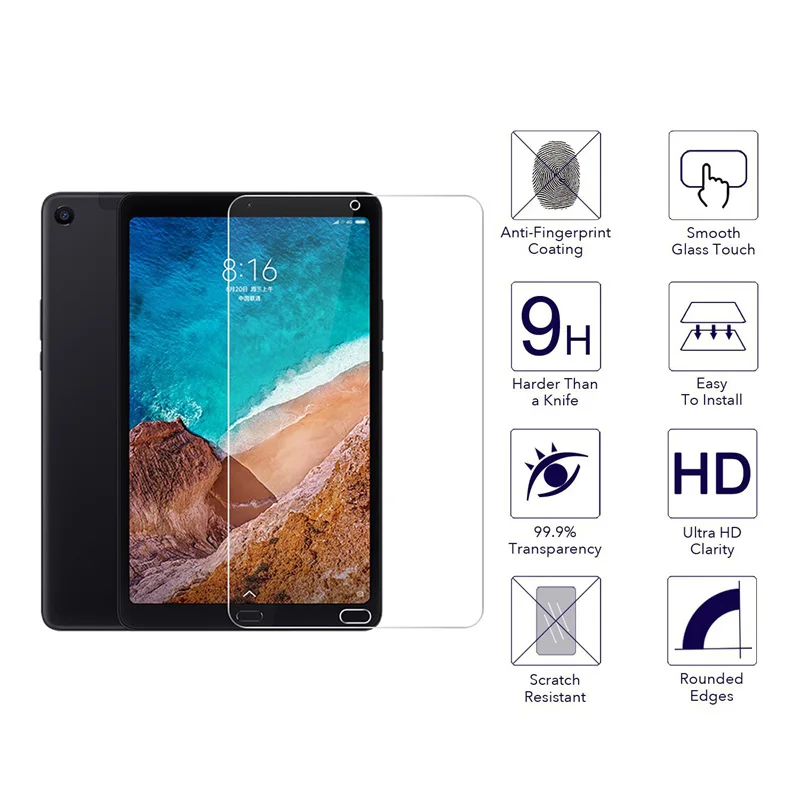 9H закаленное стекло для Xiaomi Mipad 4 Plus Mi Pad 10 1 дюймов Защитная пленка экрана 0 3 мм HD