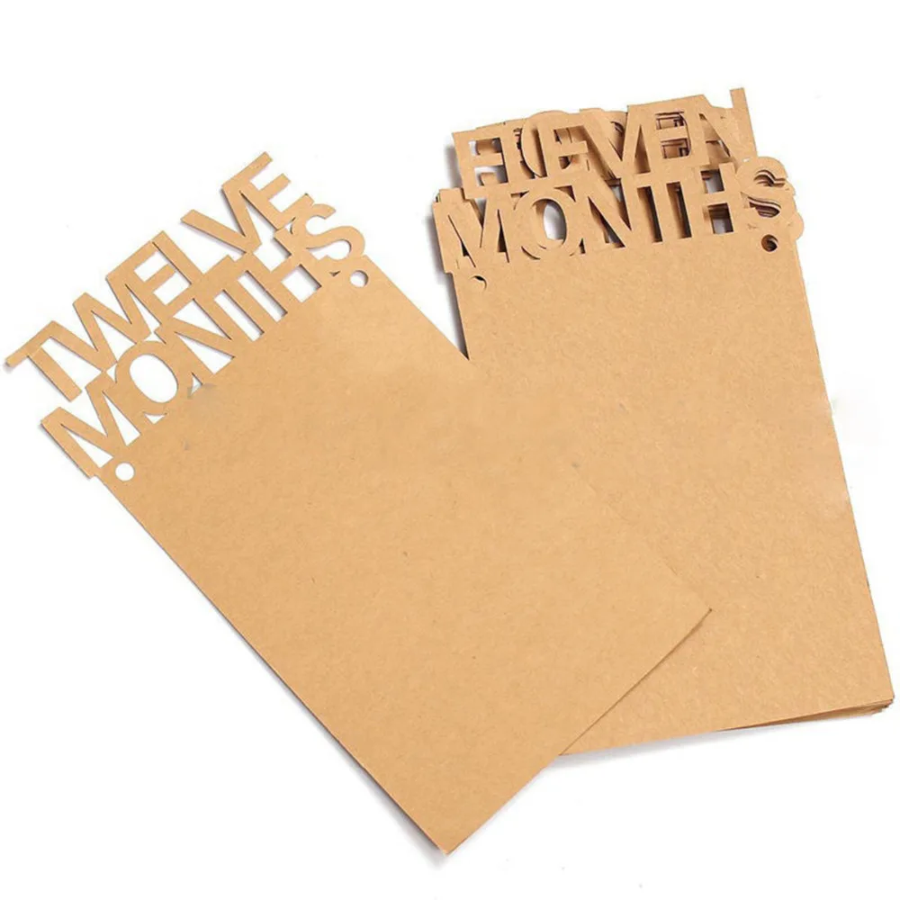 Новинка 1 струна баннер для детских праздников на один Двенадцать месяцев|Флажки