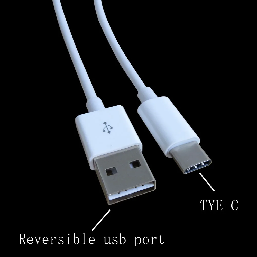 Двухсторонний кабель USB Type C длиной 1 метр и 3 фута для зарядки телефонов планшетов