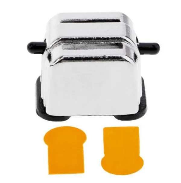 1:12 Dollhouse Miniature Furniture Toaster Bread Machine Kitchen Cookware 3Pcs | Figurines &amp Miniatures