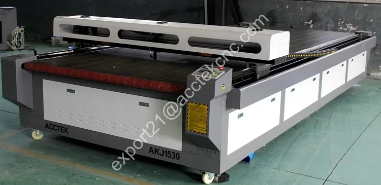 Автоматическая подача co2 cnc CCD камера сканирующая Лазерная резка машина для ткани
