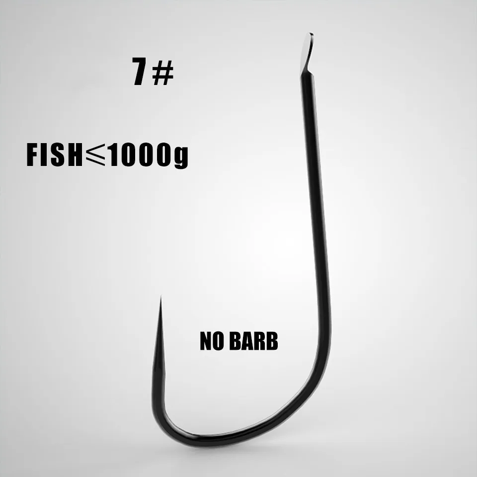 7nobarb 50 шт./лот, маленькие рыболовные крючки, рыболовные крючки, рыболовные крючки для повседневной рыбалки - Цвет: 7nobarb