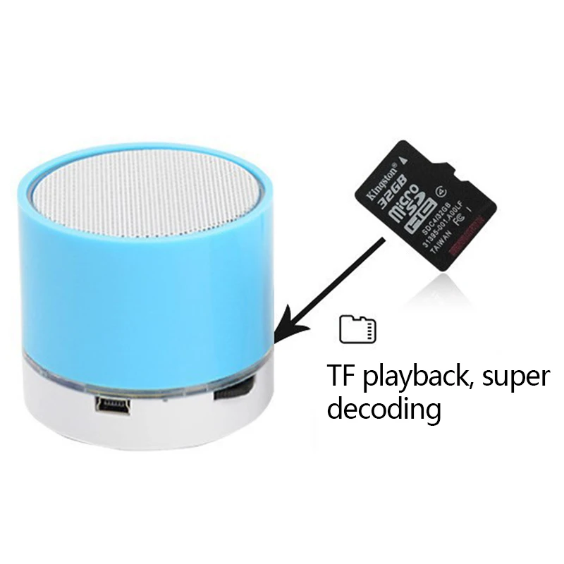 Портативная bluetooth-колонка легкая мини-Колонка для душевой кабины велосипеда