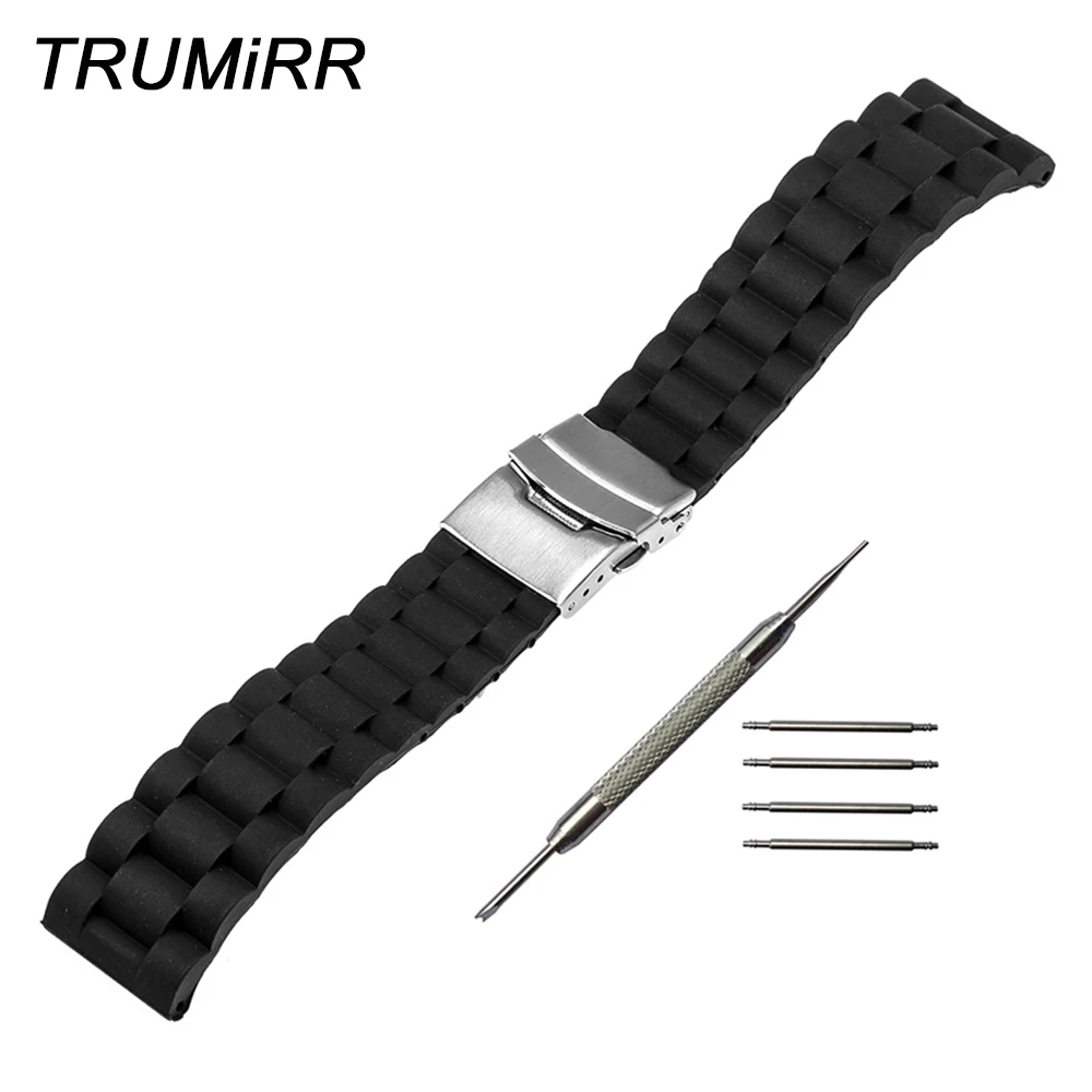 Ремешок силиконовый для часов Tissot 1853 T035 PRC200 T055 T097 17 мм 18 19 20 21 22 23 24 мм|watchband