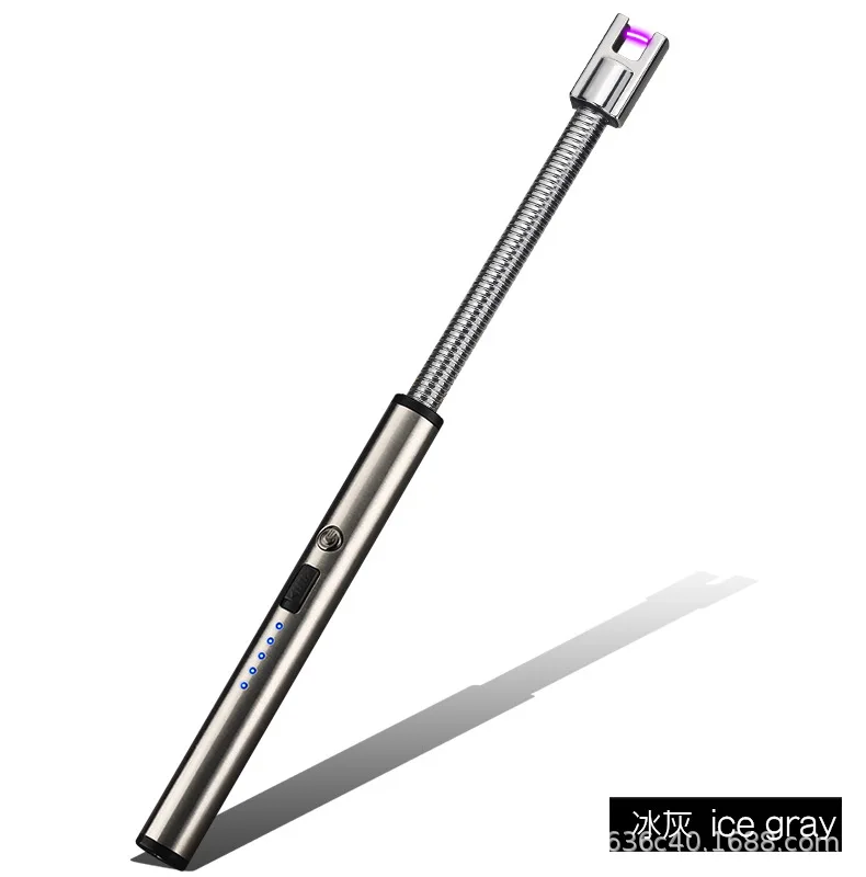 Электронные USB ветрозащитные зажигалки открытая плита для барбекю зажигалка для свечей кухонный горелочный инструмент Зажигалка для свечей кухонный горелочный инструмент