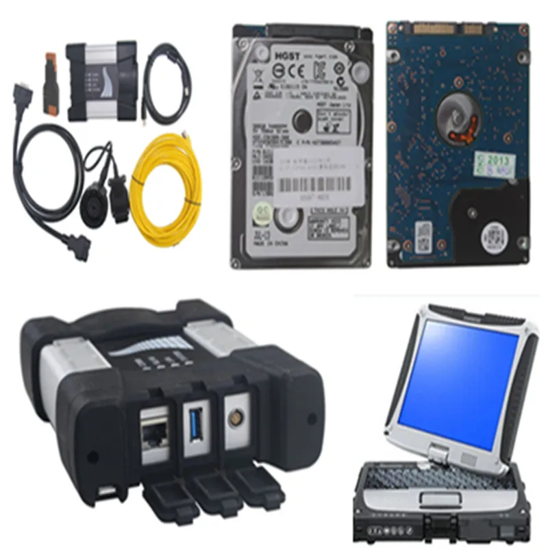 Многоязычный инструмент D/P для BMW ICOM следующий диагностический и программируемый