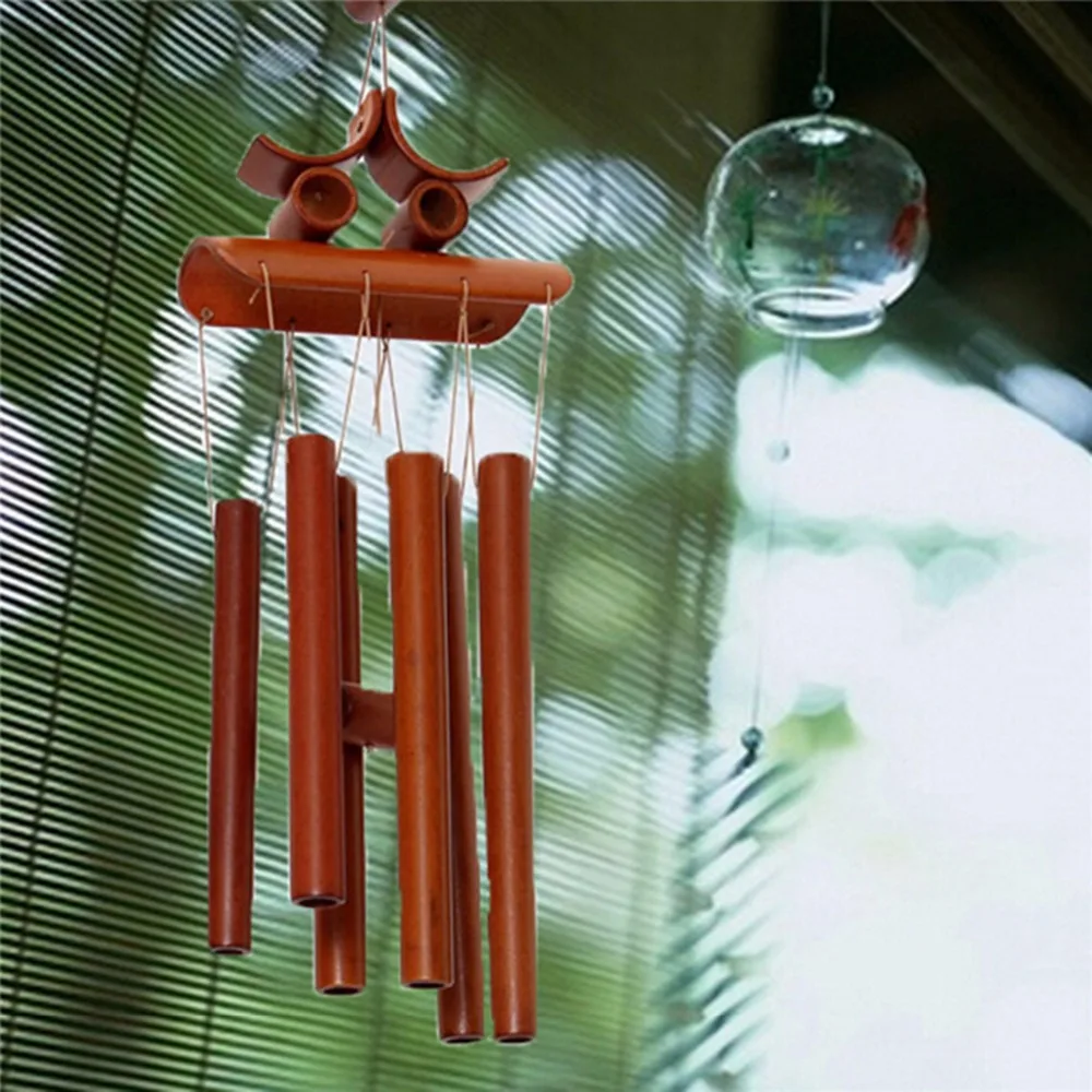 Bamboos Bamboo Wind Chime новый модный Декор для сада домашнего магазина|decorative decorative|decorative