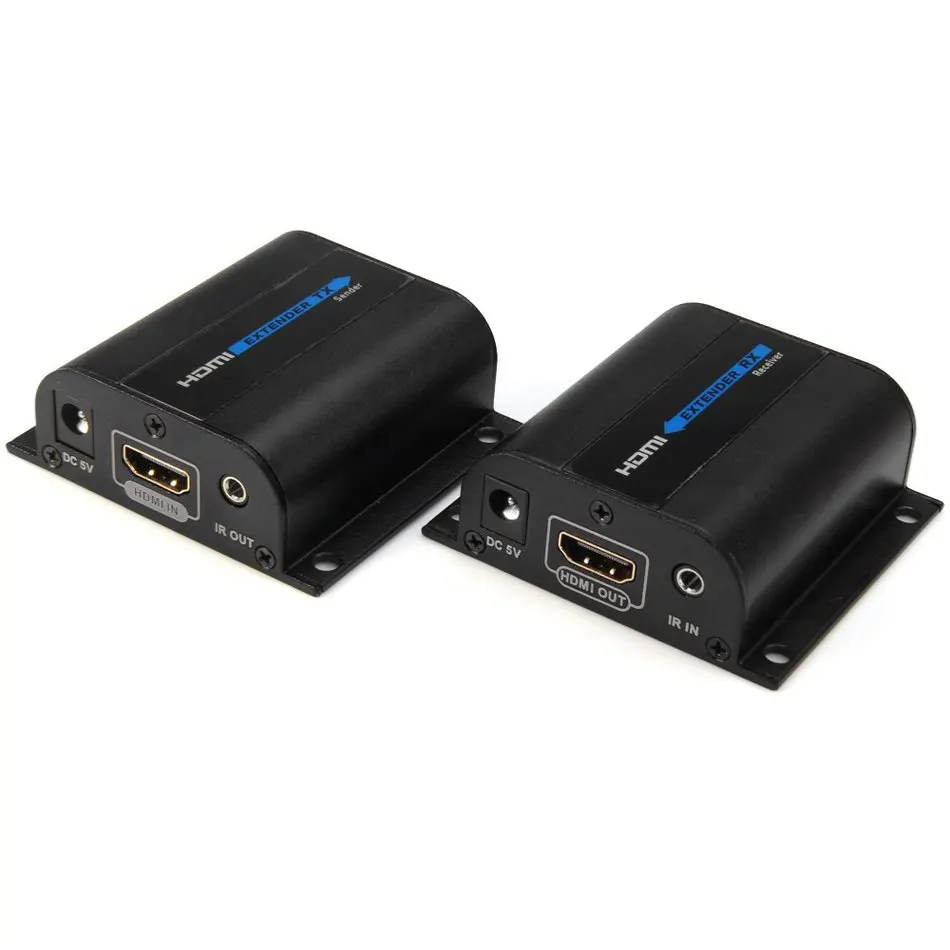 LKV372A 1080 P HDMI удлинитель с ИК-передатчик + приемник TX/RX 60 M CAT6 RJ45 сигнала сетевой