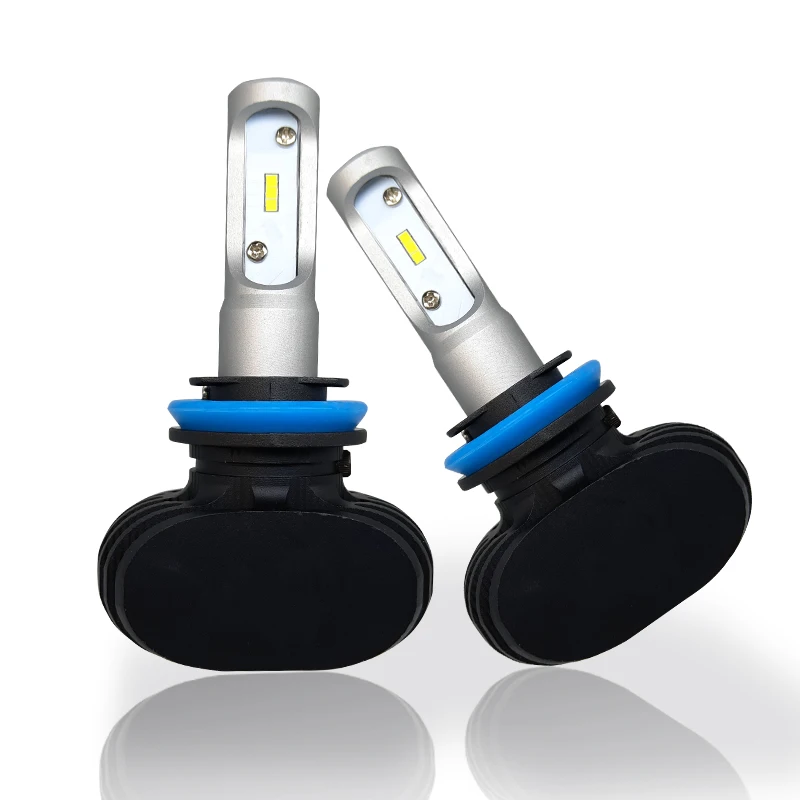 H11 светодиодные Автомобильные фары H3 LED H7 6 шт. Высокая мощность CSP чипы H4 Hi Lo