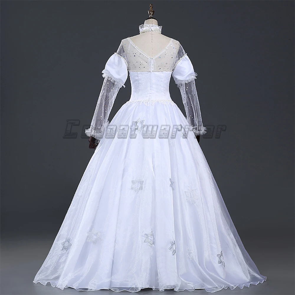 Алиса в стране чудес белая королева костюм платье девушки Хэллоуин Необычные