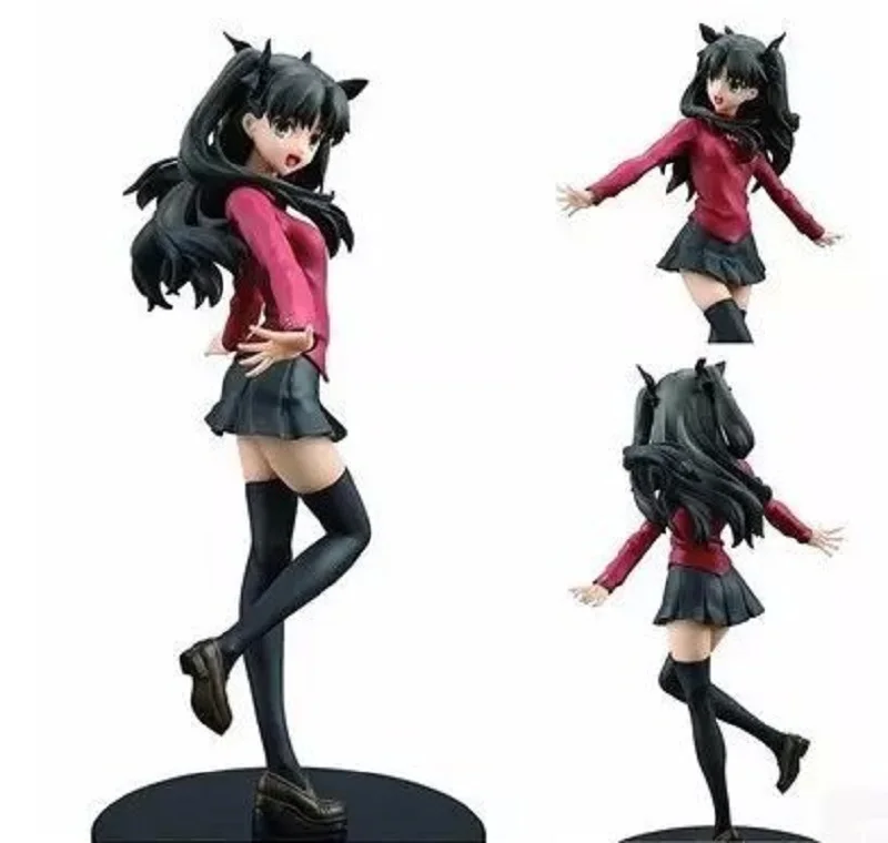 18 см аниме фигурка Nero Saber Fate Stay Night UBW tohsaka Rin школьная форма Ver 1/8 Масштаб ПВХ Коллекция Модель сексуальные игрушки