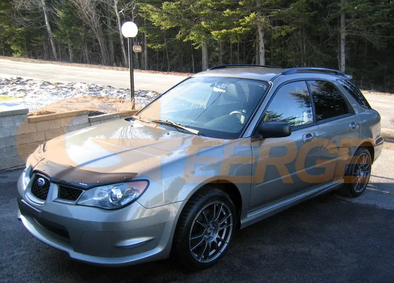 Для Subaru Impreza 2006 2007 головной светильник smd комплект светодиодов «глаза ангела» Дневной светильник отличное Ультра яркое освещение DRL