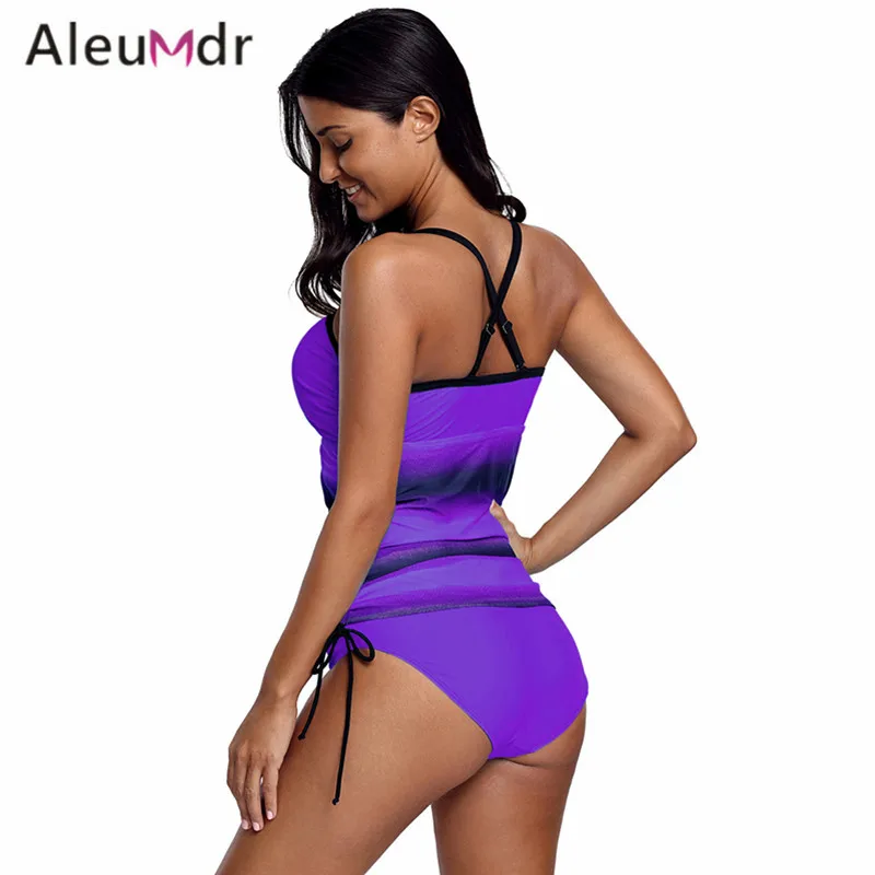 Aleumdr купальный костюм для женщин сексуальный пуш ап мягкий бюстгальтер танкини