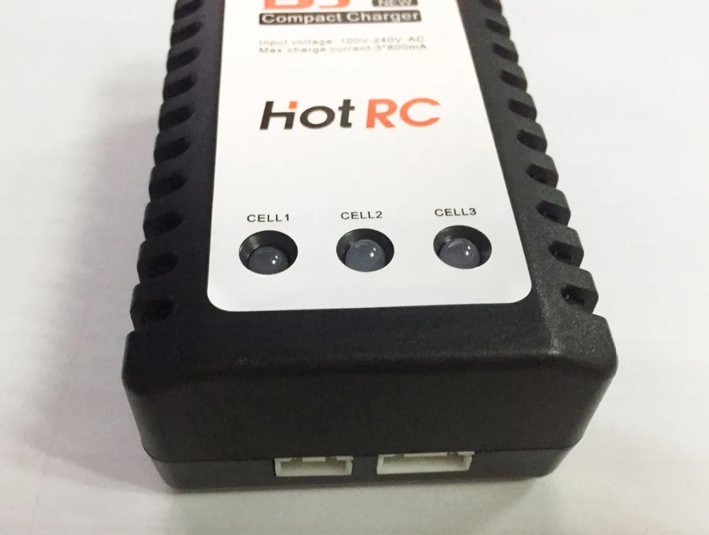 1 шт. новый оригинальный hotrc B3 Компактный Баланс Зарядное устройство для 2 s 3 S 7.4 В