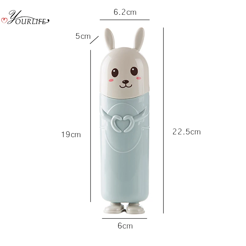 Милый мультяшный ящик для хранения зубных щеток OYOURLIFE портативная уличная зубная