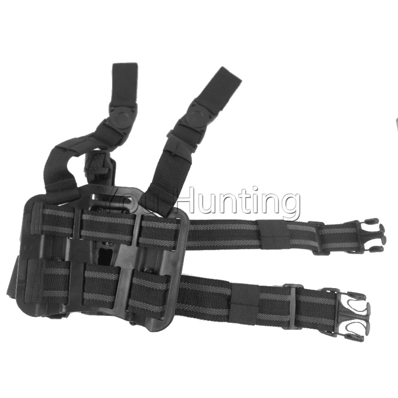 

Tactical Drop Leg Thigh Right-hand Holster W/Magazine Pouches 92 96 M9
