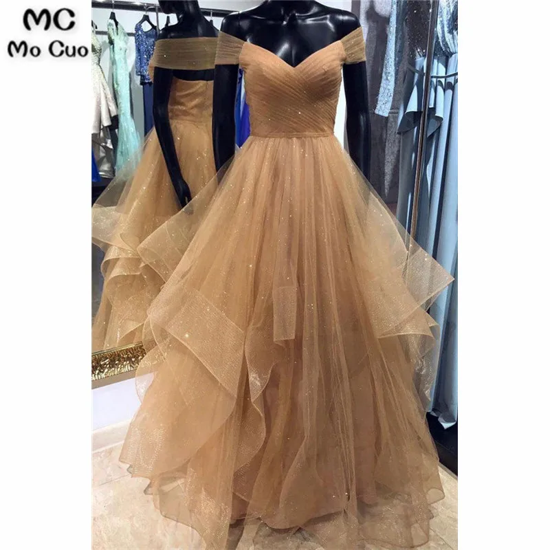 2019 элегантное вечернее платье с открытыми плечами платья для выпускного вечера