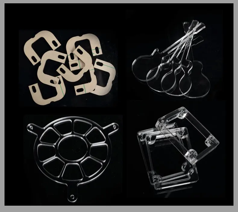 Прозрачная фотополиуретановая пластиковая панель прозрачная вырезанная s