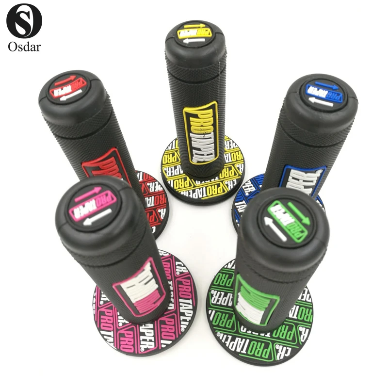 PRO TAPER Motorcycle Protaper Grips motocross Grip Handle Bar DIRT PIT BIKE 7/8" HANDLEBAR RUBBER GEL Dual Density MX Grips