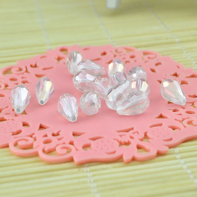 295 шт. прозрачные бусины-разделители для ювелирных изделий 8 х11 мм | Украшения и